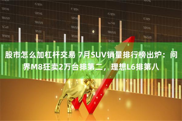 股市怎么加杠杆交易 7月SUV销量排行榜出炉：问界M8狂卖2万台排第二，理想L6排第八